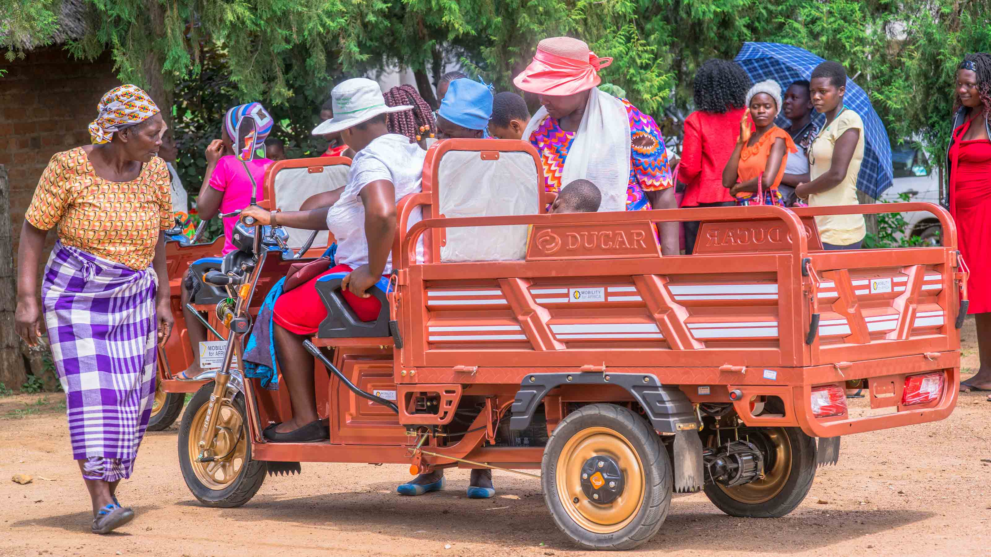 Tricycle in Zimbabwe