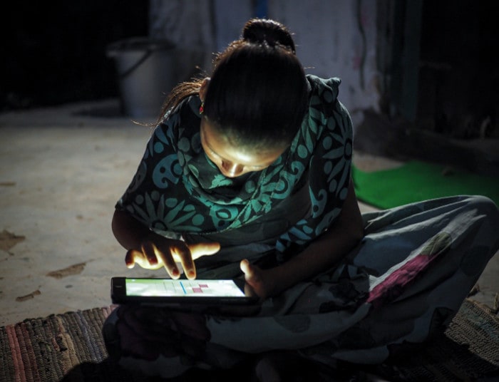 Digital Solar Night Schools_Barefoot College_India